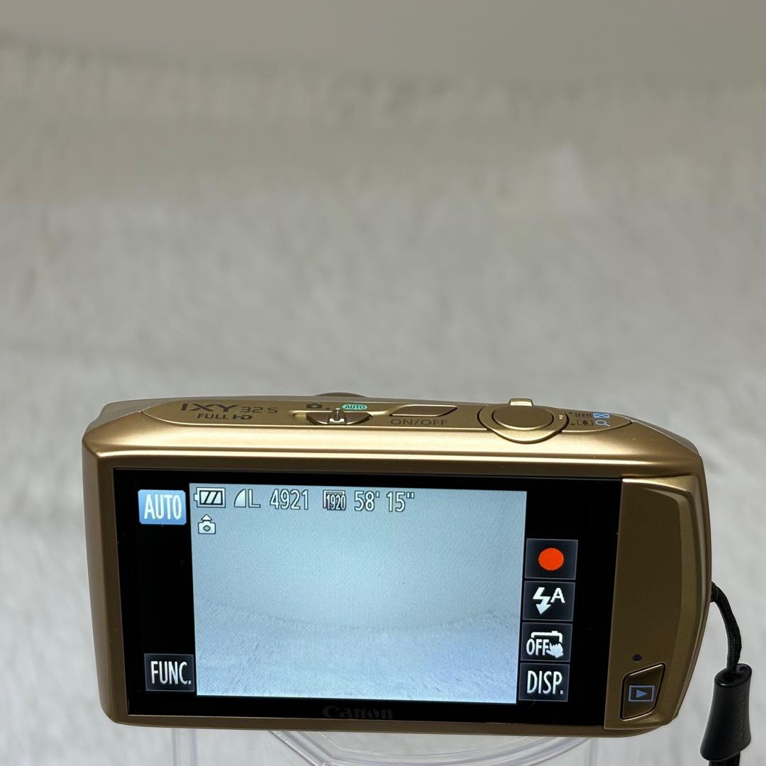 Canon カメラ　IXY 32S PC1682 ゴールド コンデジ　動作品