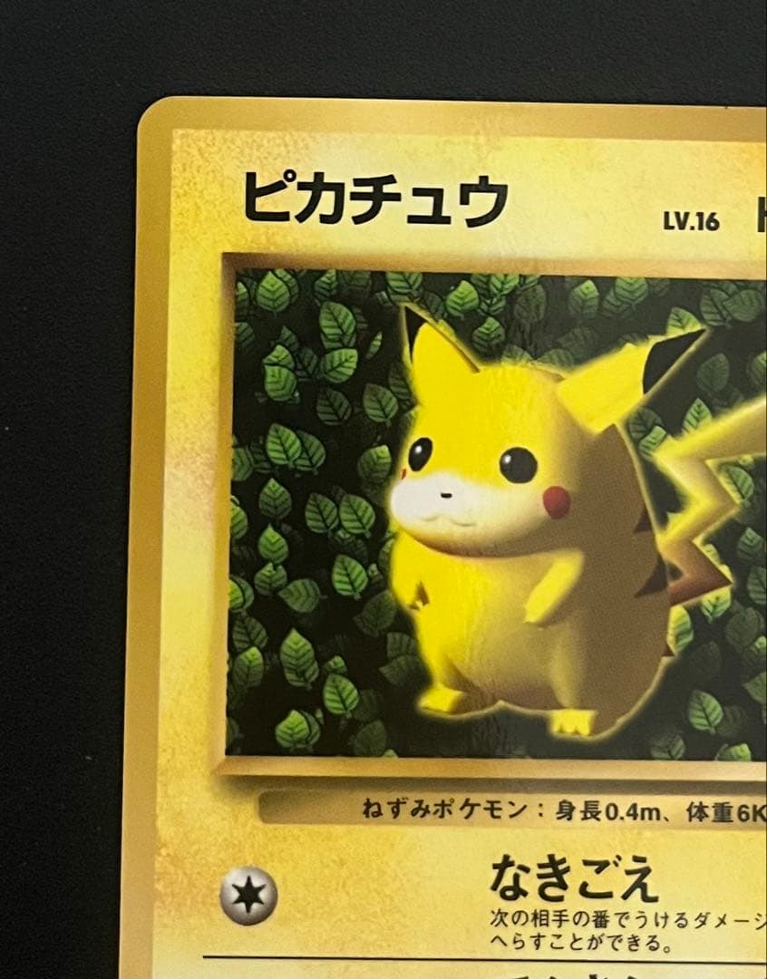 ポケモンカード　旧裏　ピカチュウ　光沢あり　ivy コロコロコミック　誤表記