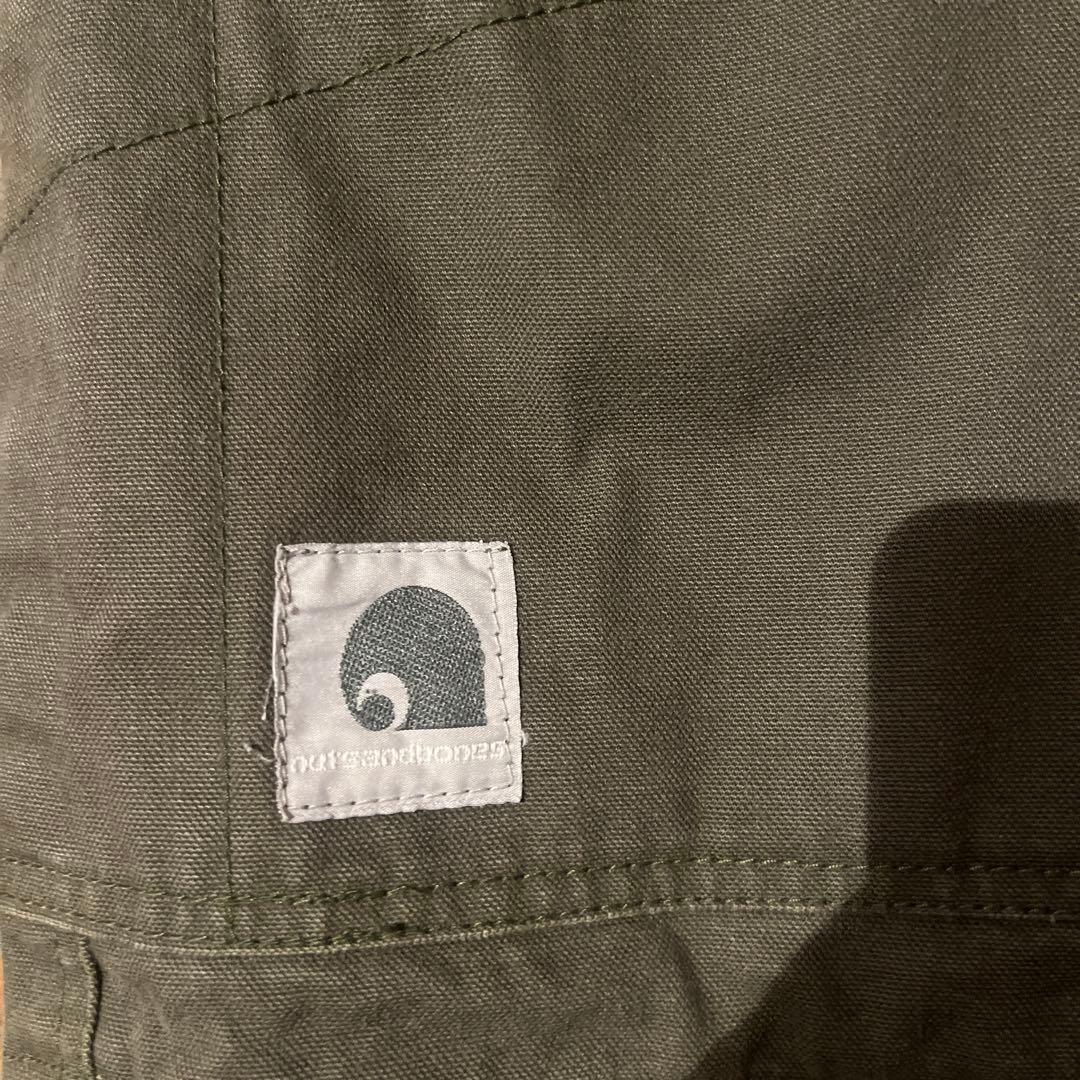 カーハート　デトロイトジャケット　パロディ　ダック地　L モスMOS