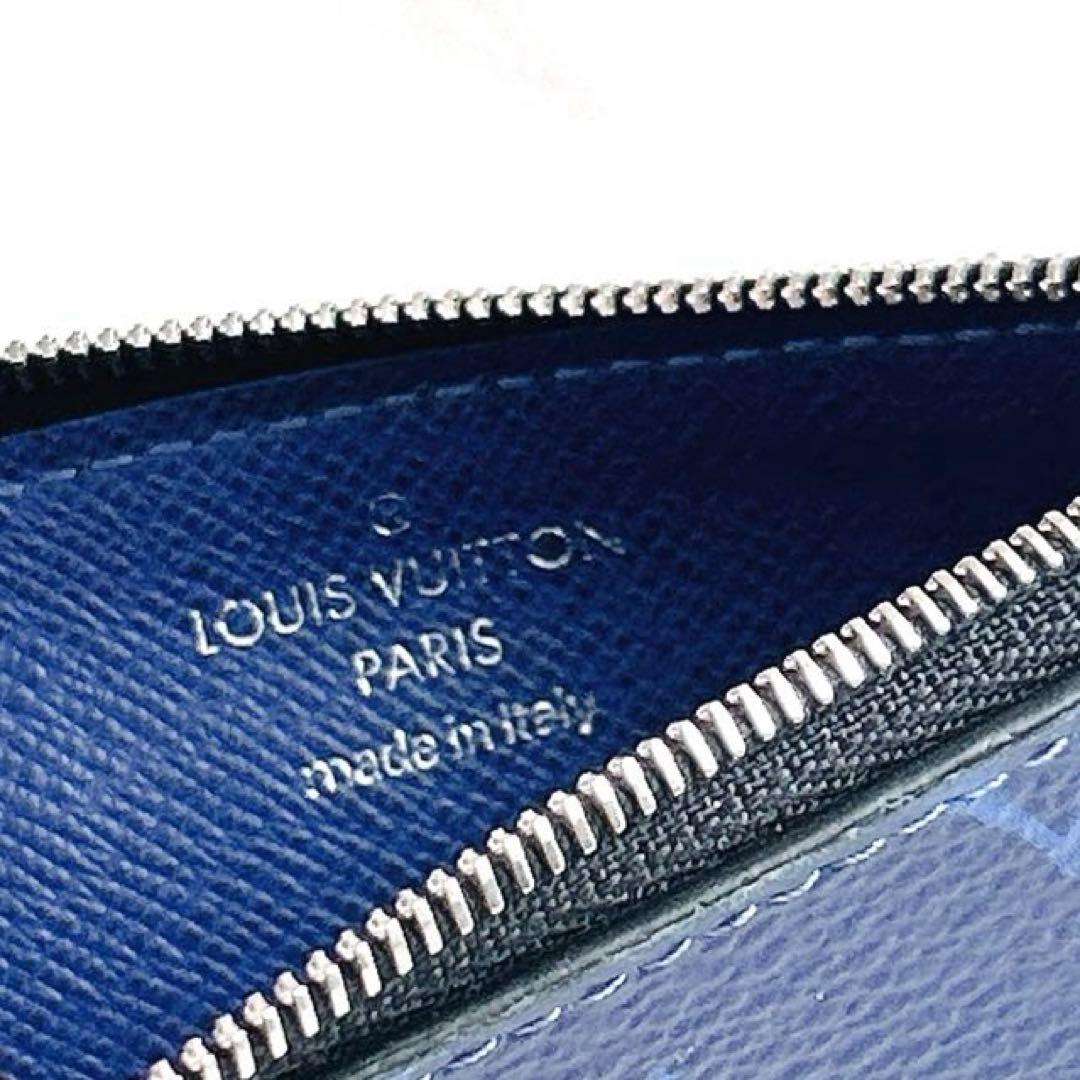 ルイヴィトン タイガラマ　フラグメントケース カードケース 小銭入れ　コバルト