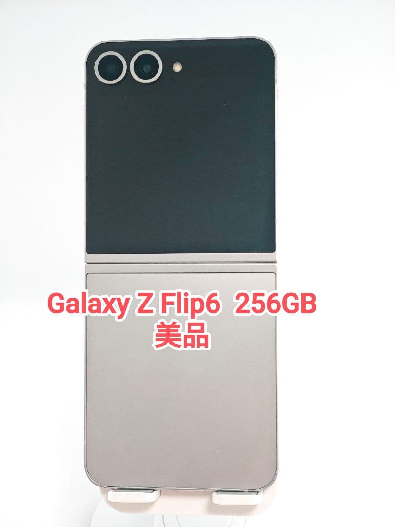 【美品】Galaxy Z Flip6 シルバーシャドウ 256GB 韓国版