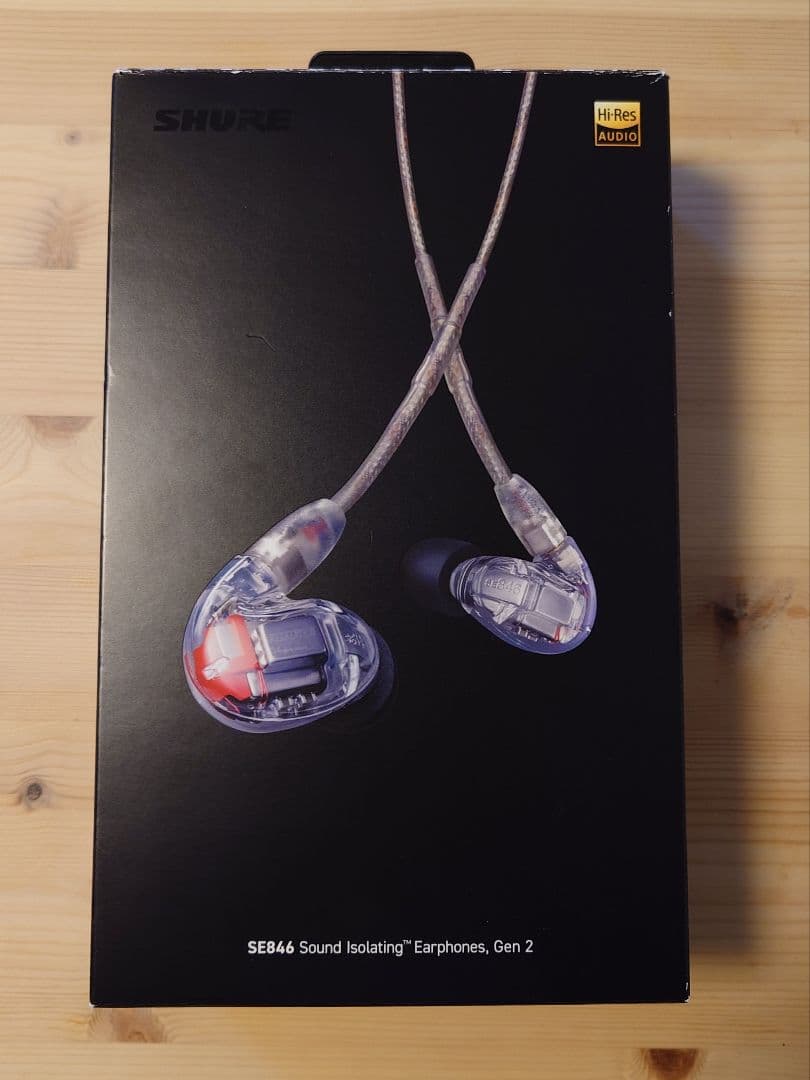 【ねこ】【箱に少し痛みあり】SHURE SE846 第二世代