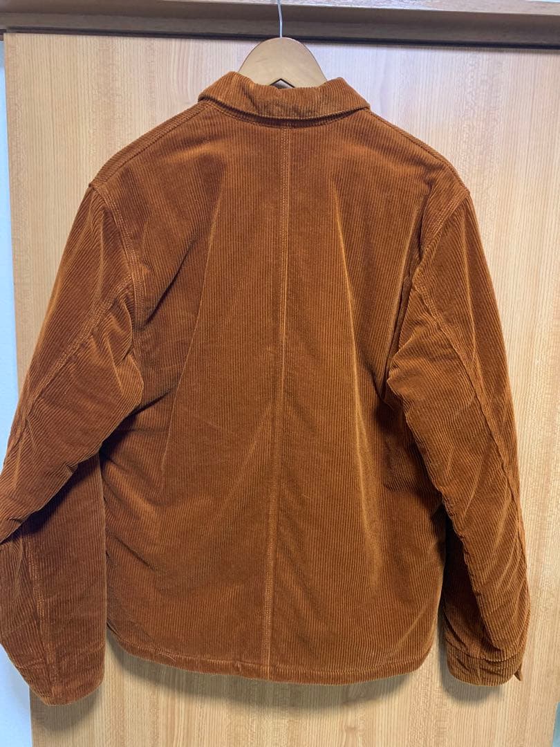 Carharttカーハート ミシガンコート 茶コーデュロイジャケットカバーオール