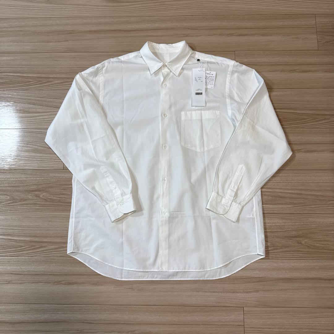 2024AW COMOLI コモリシャツ 白 サイズ3