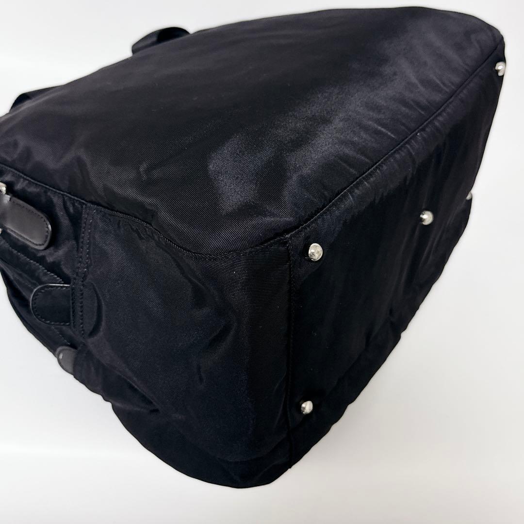 【24時間以内発送】アニエスべー ボヤージュ ナイロン ボストンバッグ ブラック