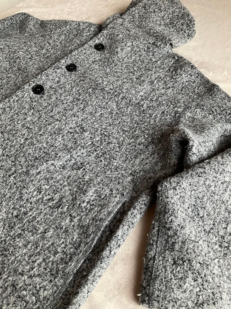 ヨーガンレール　ウールヒゲフェルト　フード付きコート