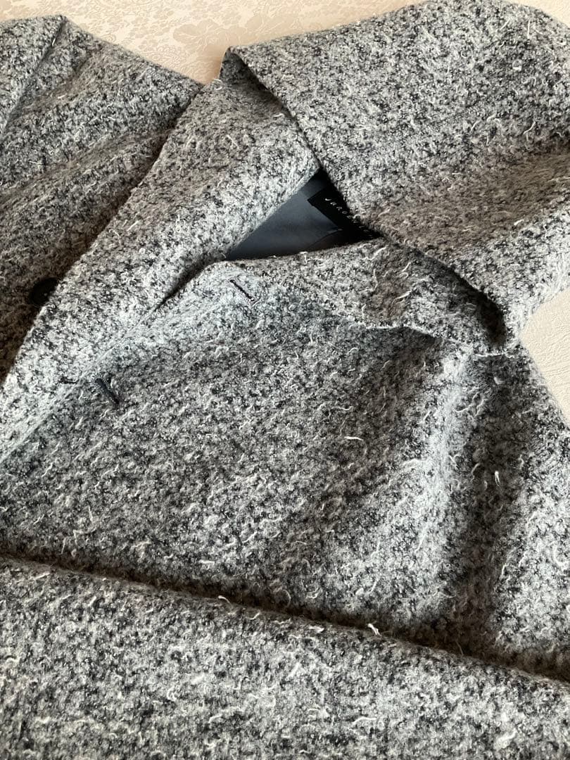 ヨーガンレール　ウールヒゲフェルト　フード付きコート