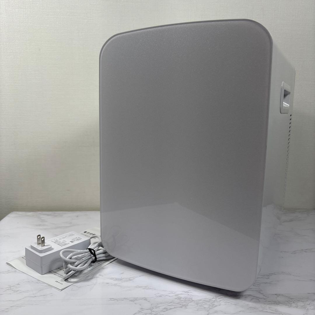 【美品】オーム電機 電子式保冷保温ボックス COK-R136-W 保温 保冷