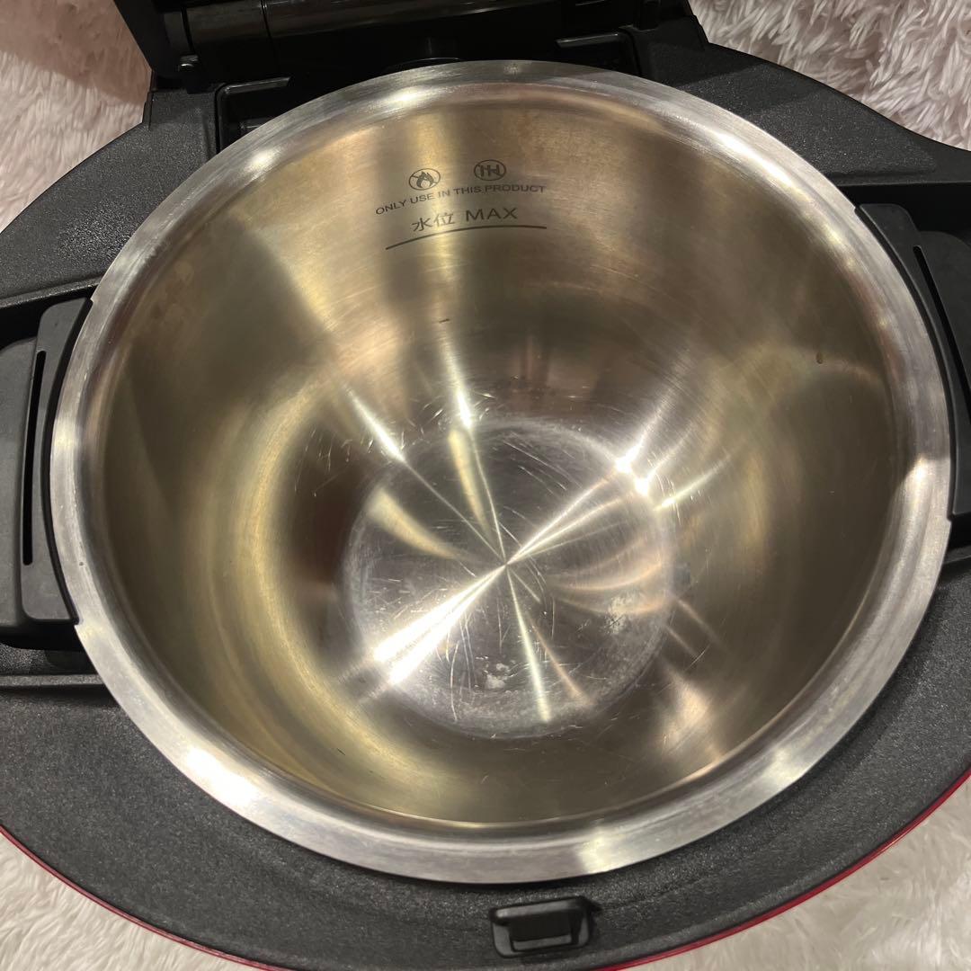 SHARP ヘルシオ ホットクック 水なし自動調理鍋 KN-HT99B-R