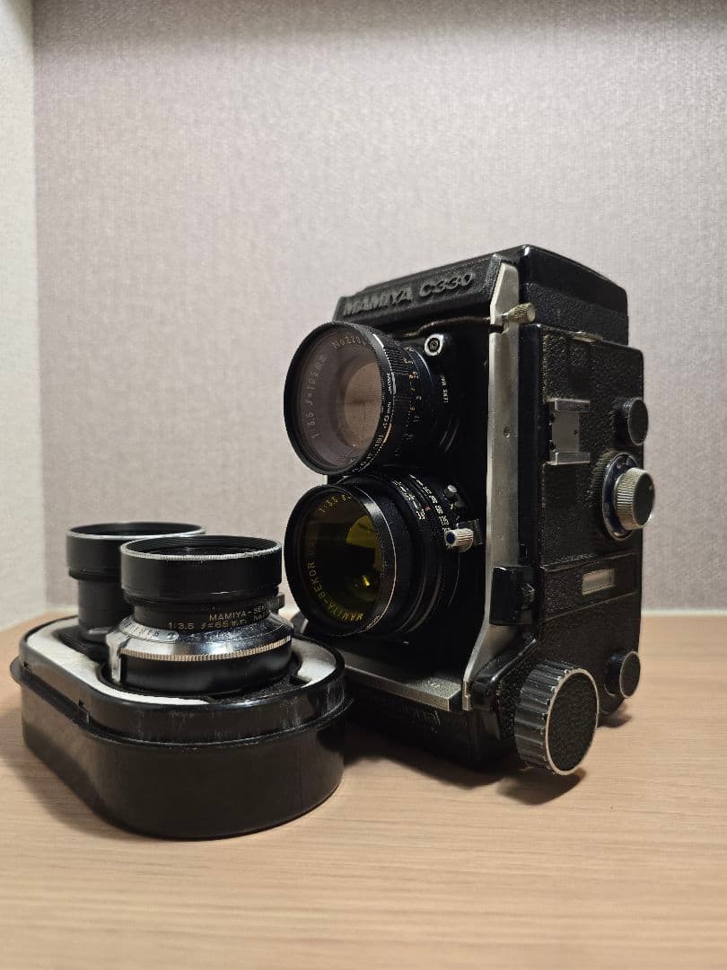 Mamiya C330&105m f3.5+65mm f3.5 「週末限定価格」