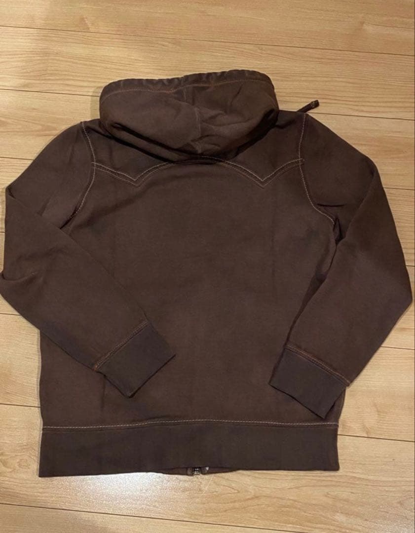 TRUE RELIGION ブラウン フード付きパーカー　※最終値下げ
