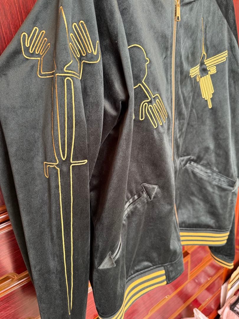 ナスカジャン2023別珍（パンパグリーン）[廃盤]