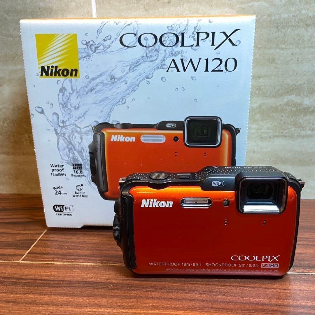 Nikon coolpix AW120 デジカメ ほぼ新品 4047