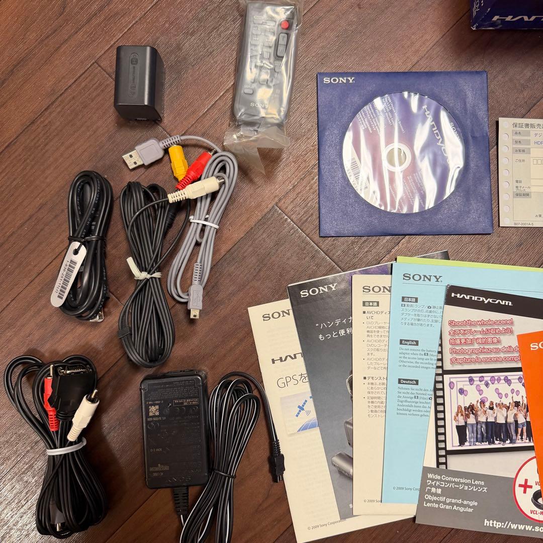 Sony HDR-XR520V 240GB ハンディカム 動作確認済　オマケ付