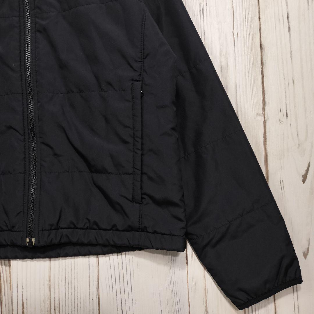 ✩ノースフェイス✩刺繍ロゴライトダウンジャケット　レディースL ブラック