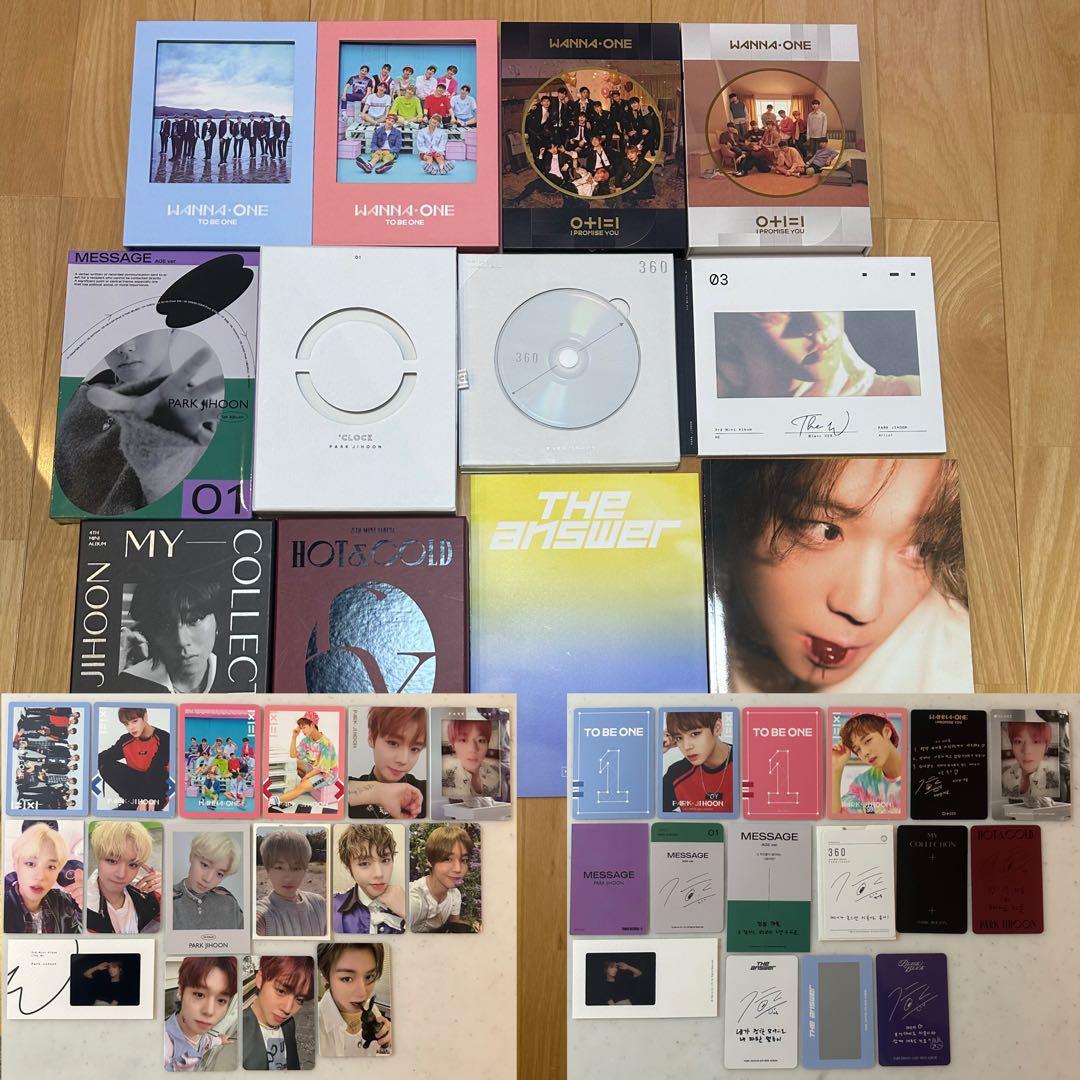 Wanna One パクジフン CD まとめ売り