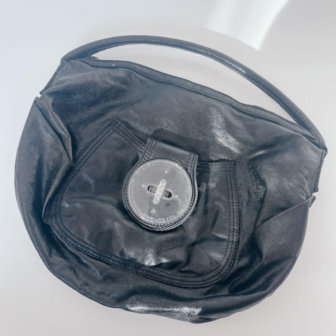 DIESELディーゼル ワンショルダーバッグ ターンロック ブラック y2k