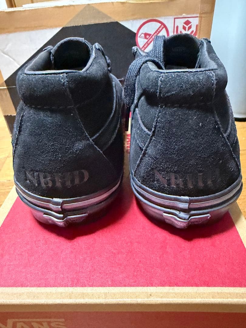 NEIGHBORHOOD × Vans Sk8-Mid 83 DX \"Black