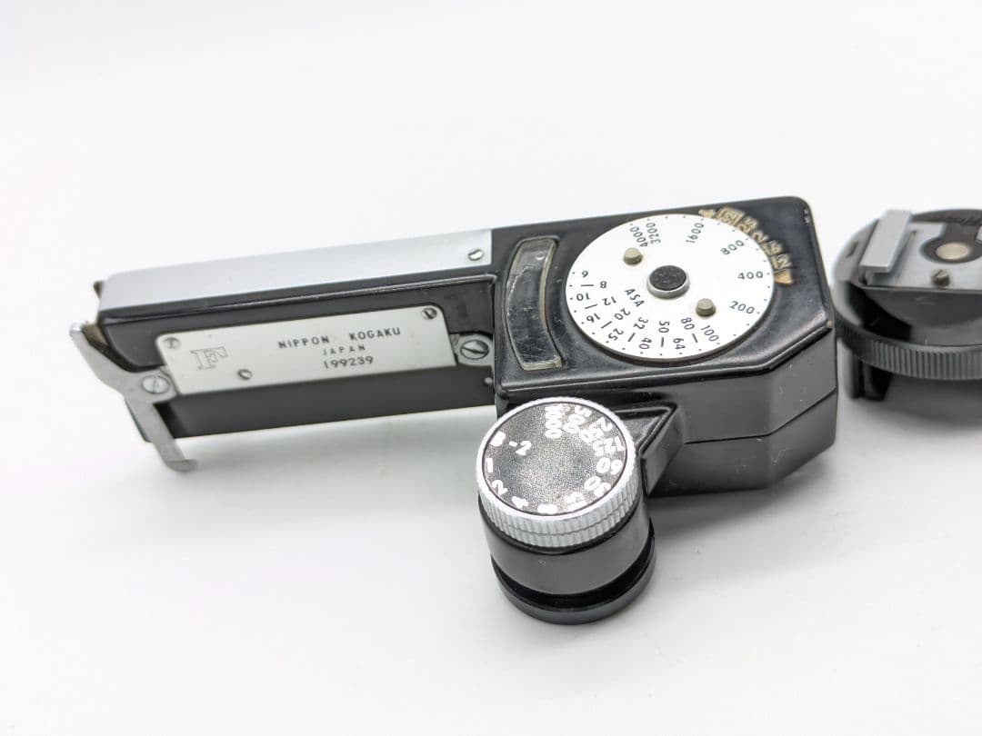 完動品！NIKON F アイレベル 初期型 富士山ロゴ 露出計付き！