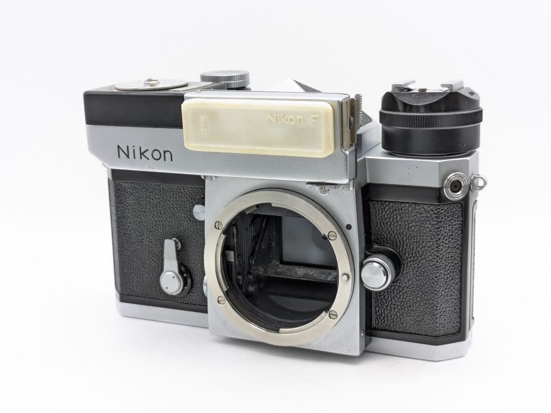 完動品！NIKON F アイレベル 初期型 富士山ロゴ 露出計付き！