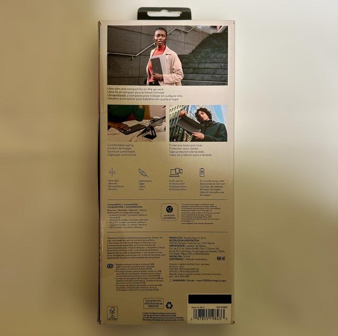 新品未開封 Logicool Keys-To-Go2 iPad US配列