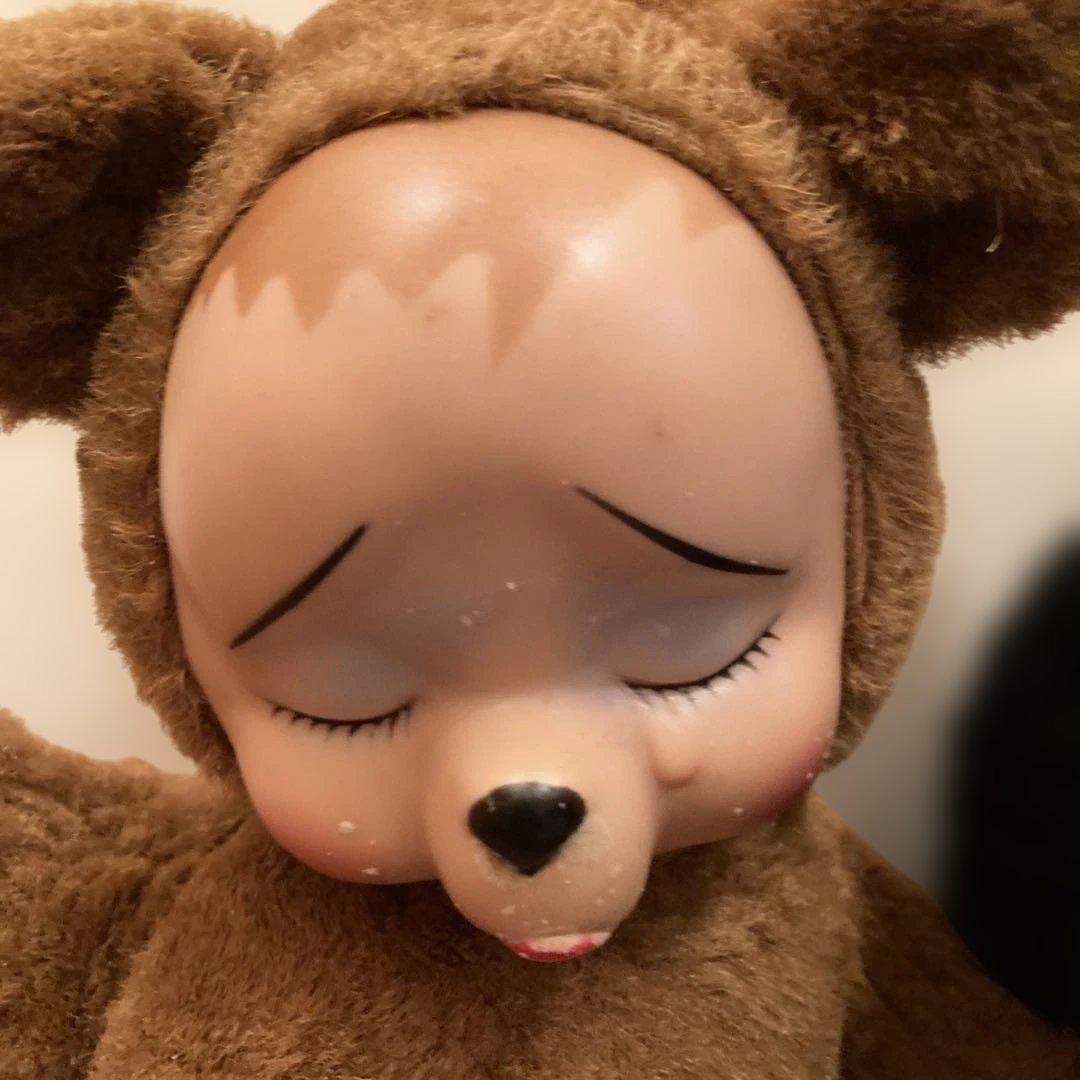 最終お値下げラシュトンラバーフェイステディベア