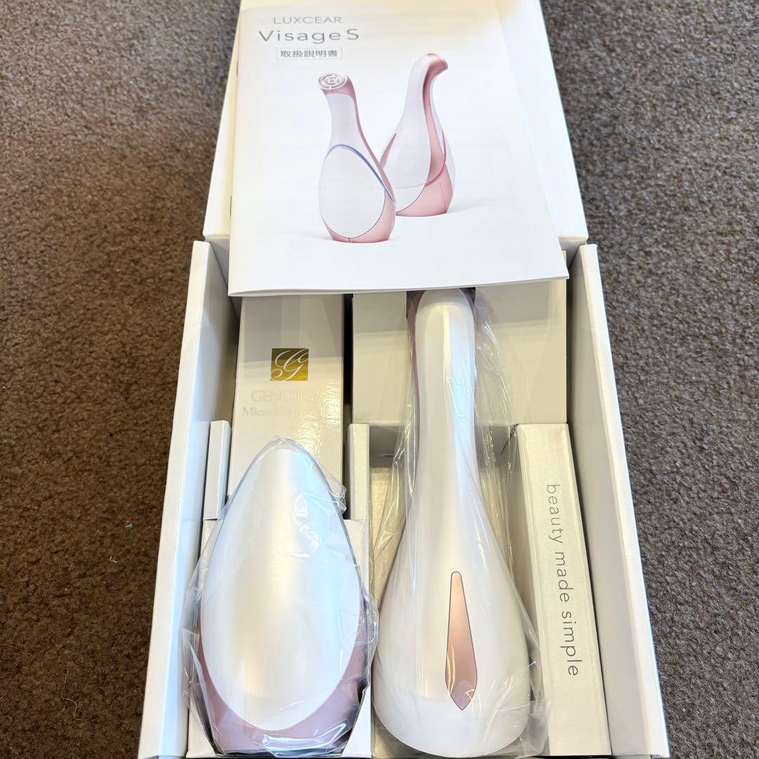 新品未使用品 美顔器 LUXCEAR VisageS ルクセア ヴィサージュＳ