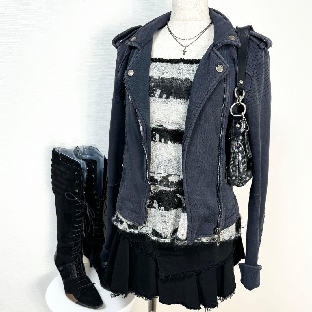 y2k✨️ 00s HYSTERIC GLAMOUR 希少タグ ニット キャミ