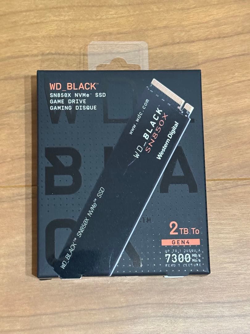 内蔵型SSD WD_BLACK SN850X 2TB SSD