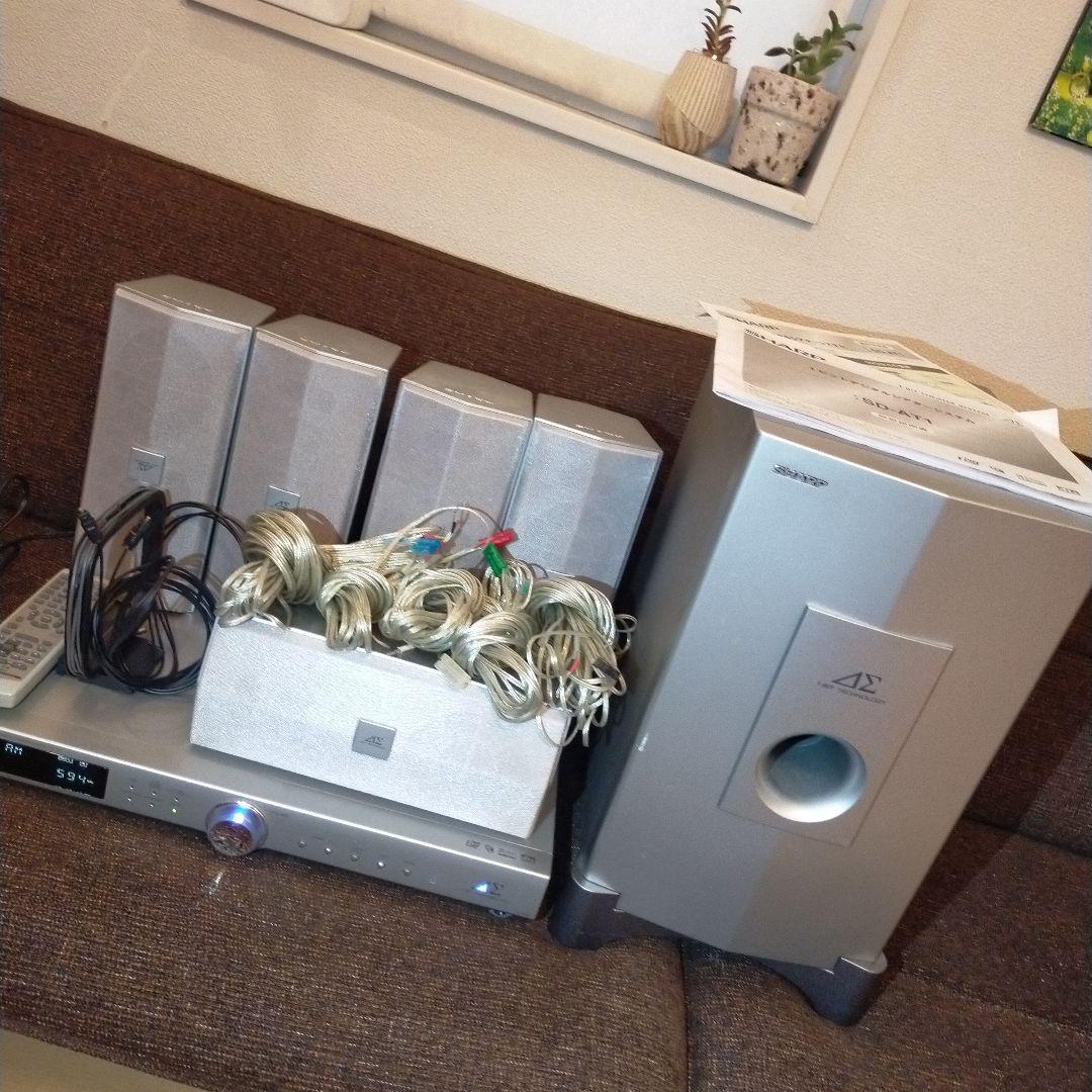 シャープSHARP5.1chシアターサラウンドスピーカーシステムSDAT1アンプ