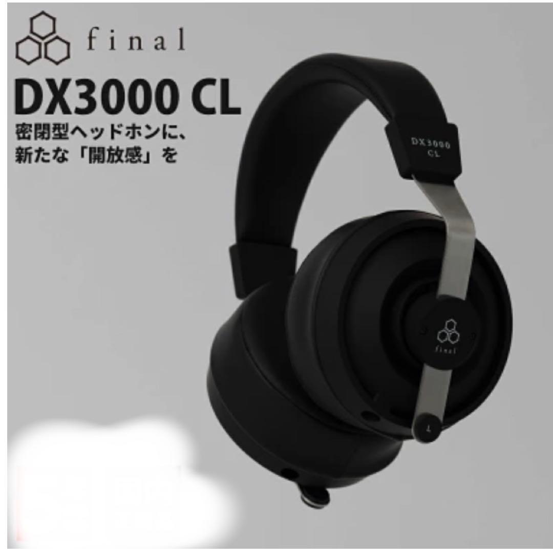 未使用 美品 final DX3000 CL 【付属品完備】