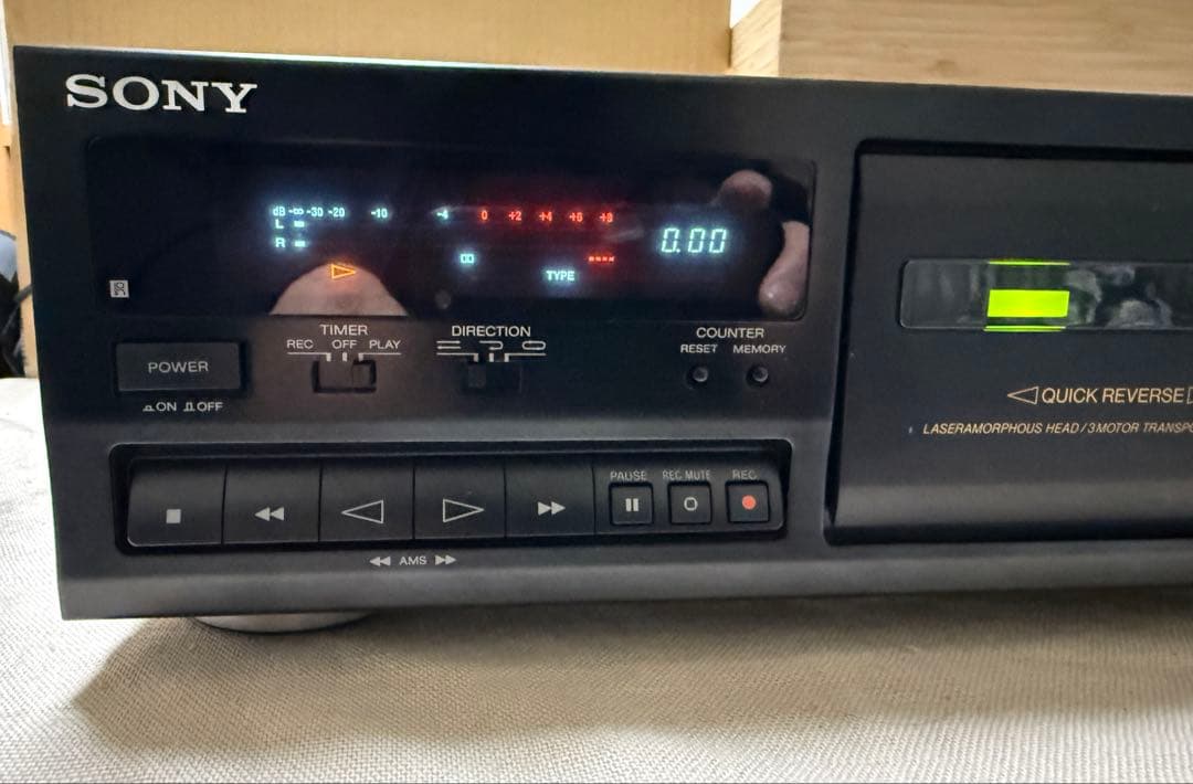 ジャンク　ソニー TC-RX1000T 銘機　TCM-200搭載カセットデッキ