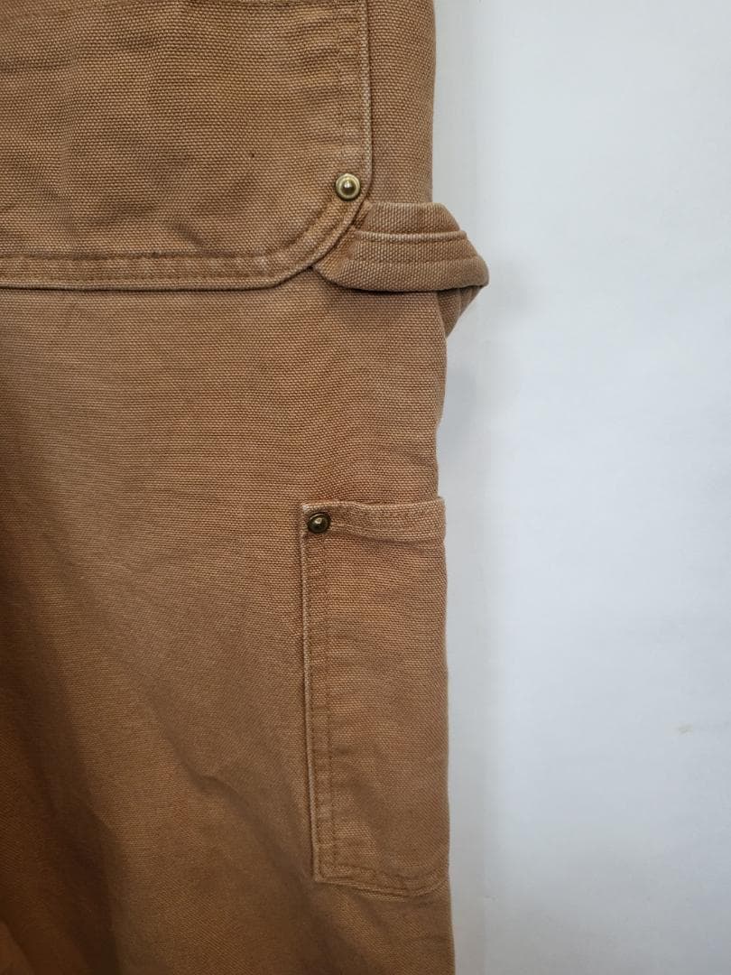 Carhartt ダブルニーオーバーオール ●アメリカ古着（商品番号5466）