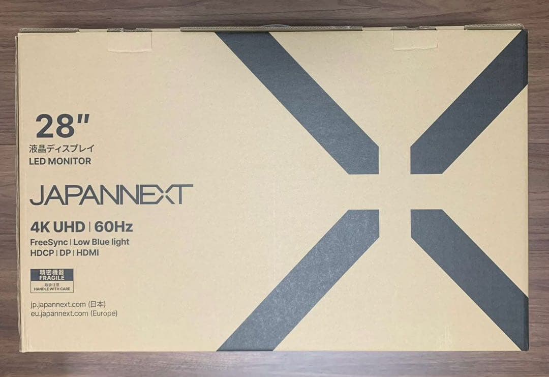 【未使用】JAPANNEXT 28インチ 4K JN-IPS28UHDR-W