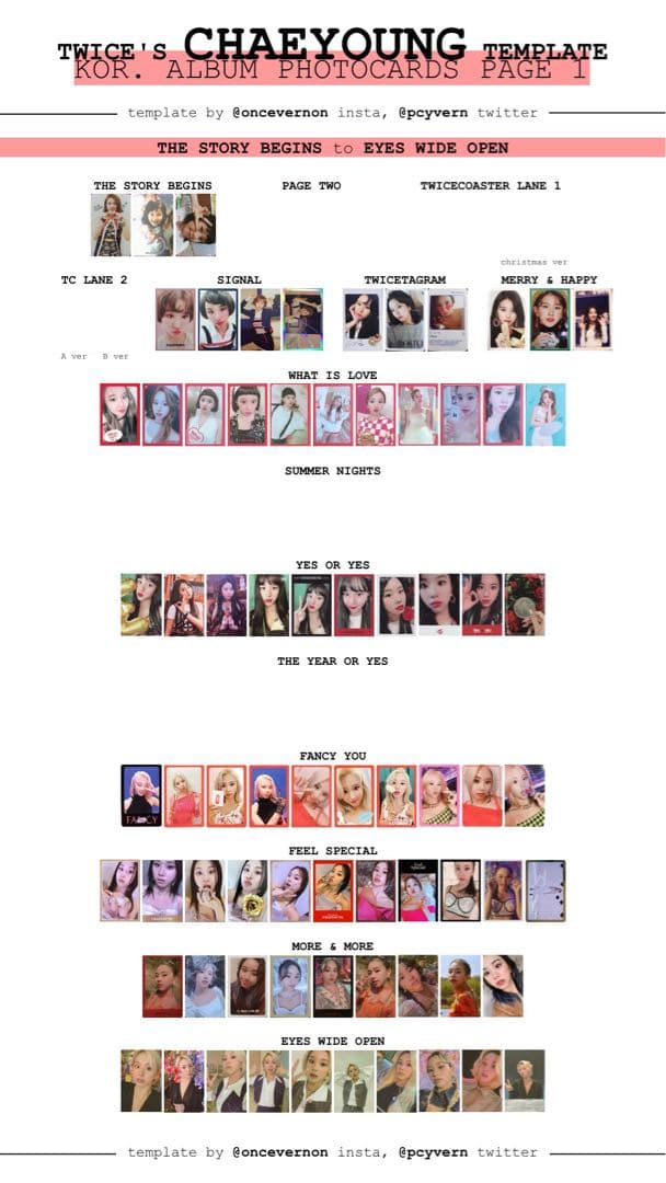 TWICE チェヨン トレカ コンプリート 143枚セット　にゃん♡