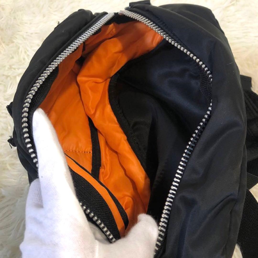 未使用級✨ポーター ウエストバッグ　ショルダーバッグ ブラック　メンズ