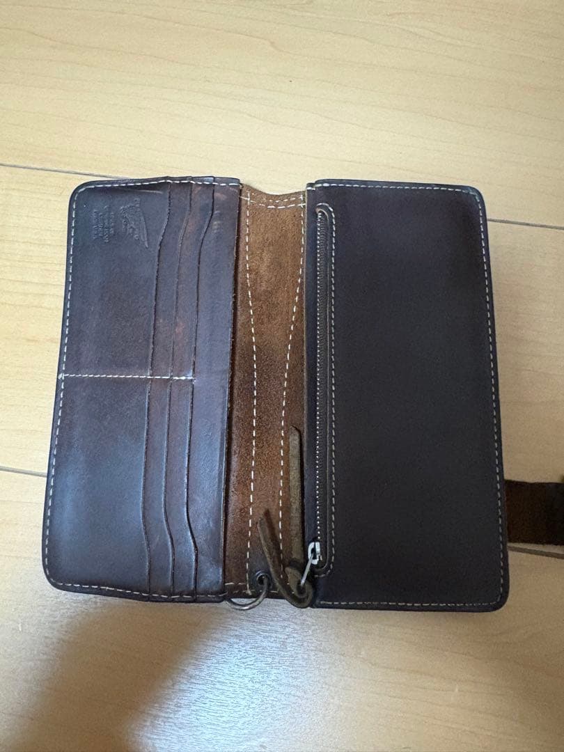 RED WING SHOES 長財布 ダークブラウン