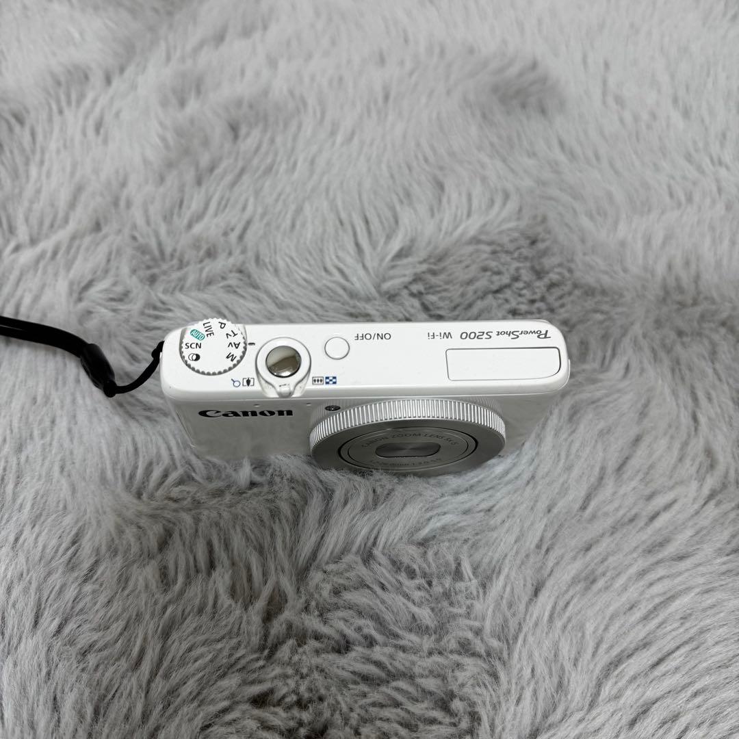Canon S200 ホワイト デジカメ ※動作確認済み ⭐︎美品