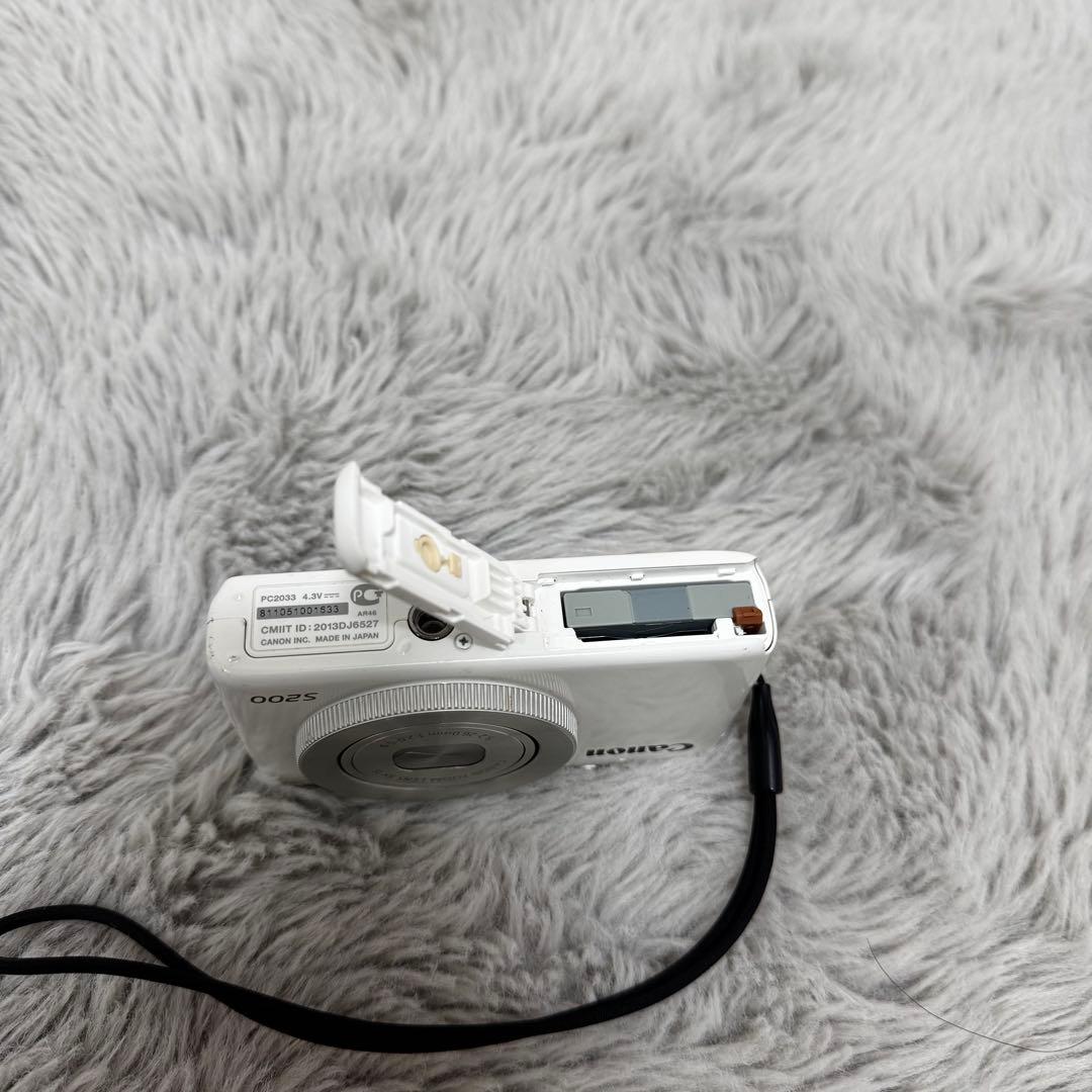 Canon S200 ホワイト デジカメ ※動作確認済み ⭐︎美品