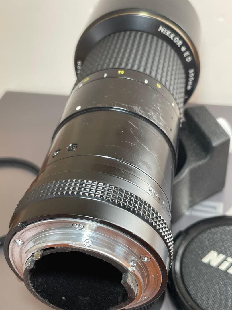 Nikon NIKKOR*ED 300mm F4.5 フィルター 箱 ポーチ