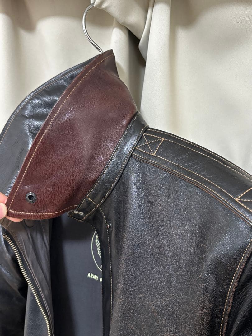 S*S様 定価27万　希少 ホースハイド　茶芯　バズリクソンズ ウィリアムギブソ