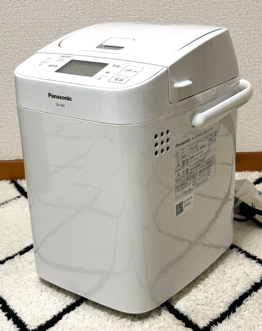 未使用 Panasonic パナソニック ホームベーカリー SD-SB4-W
