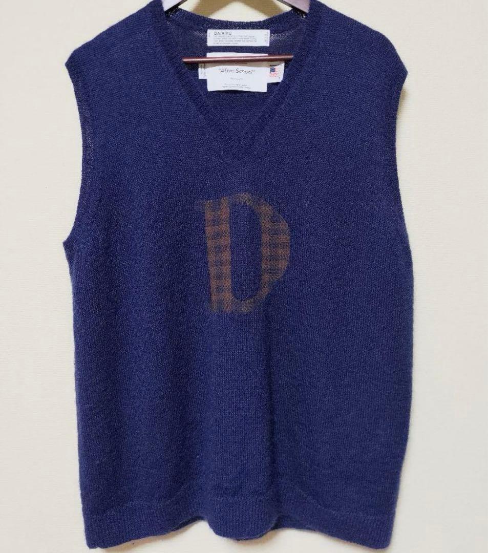 DAIRIKU D Mohair School Knit Vest ダイリク
