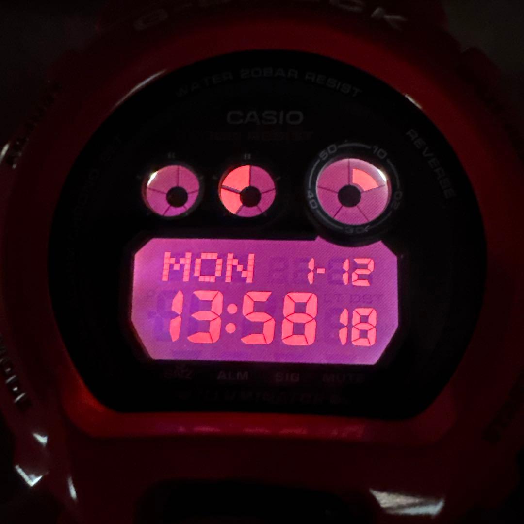 G-SHOCK GD-X6900RD-4JF RED レッド