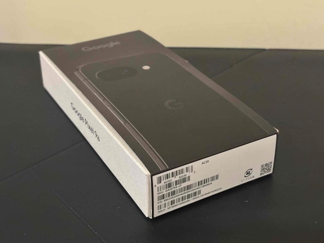 Google Pixel 9a 本体 ブラック