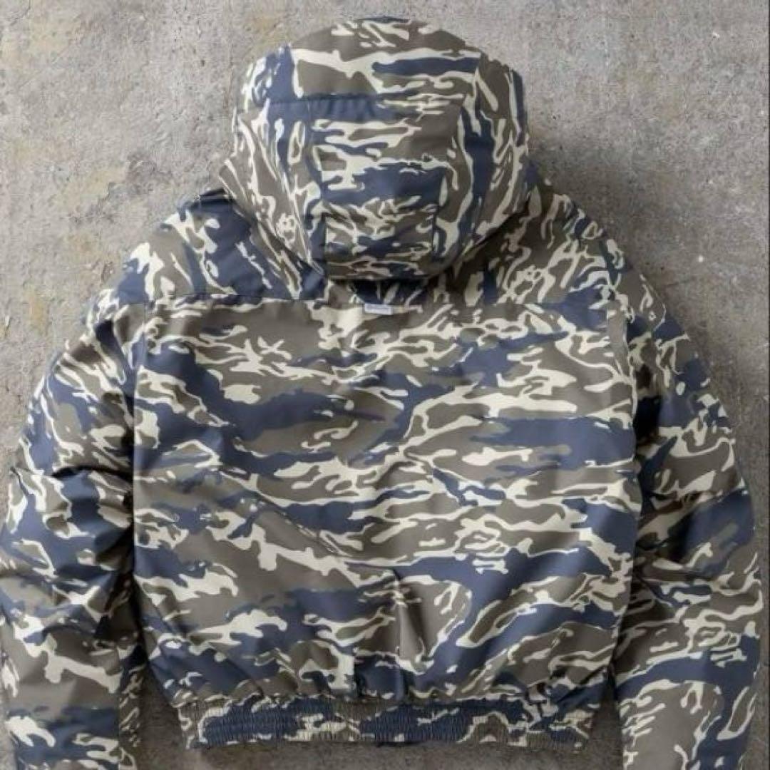 新品　プラスフェニックス　+phenix　迷彩柄　ダウンジャケット　メンズ