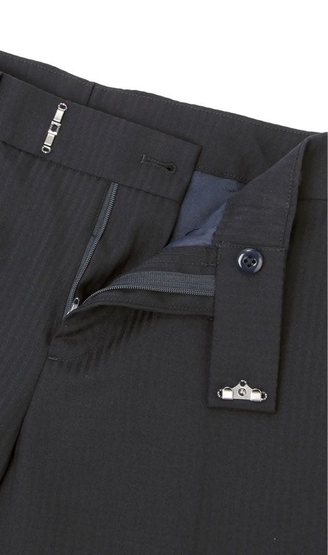 洋服の青山 ウォッシブルスーツ ネイビー 3点セット