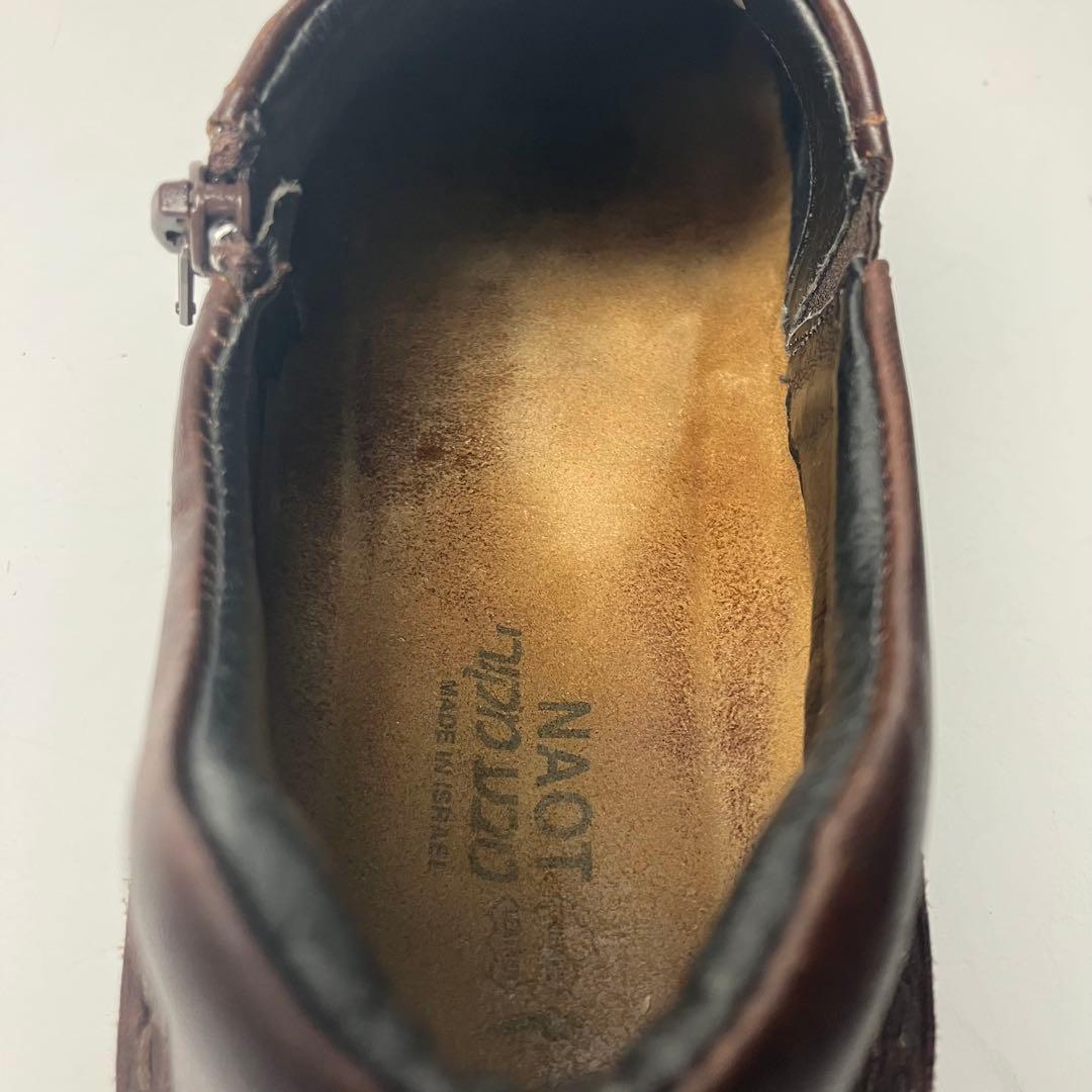 【美品】NAOT CLARA クララ　サイドジップ　コンフォートシューズ　39