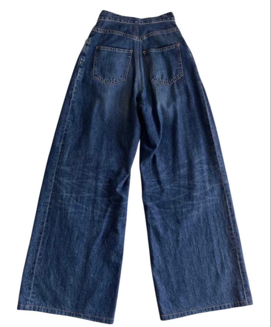 JOHNLAWRENCESULLIVAN ワイドデニムパンツ