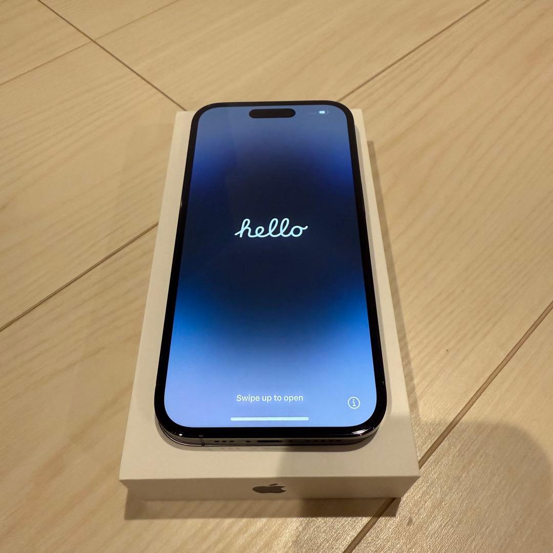 iPhone 14 Pro ブラック 256GB SIMフリー アップルケアあり